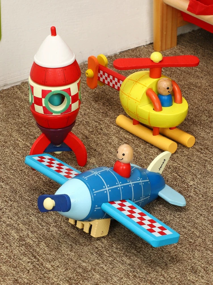 Wooden Blocks Toys Clearance Sale 3 Years + - Little Kooma