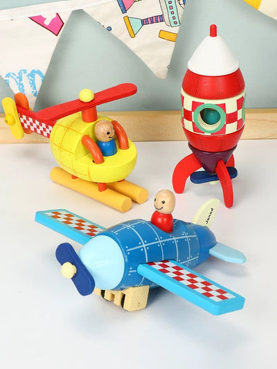 Wooden Blocks Toys Clearance Sale 3 Years + - Little Kooma