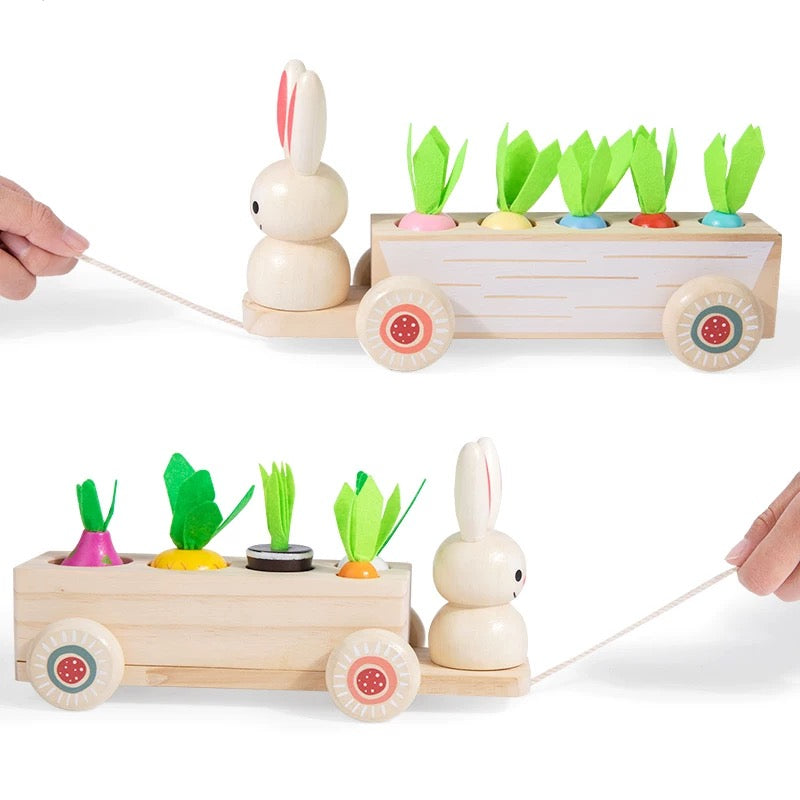 Rabbit Trailer Toys Clearance Sale 3 Years + - Little Kooma