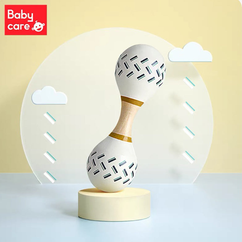 Babycare Baby Rattle Sand Hammer Handbell Musical Instruments Toy Set