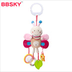 New Born Baby Girl LED Light Hand Rattles Hanging Chime Stroller Toy Romper Hats Socks Swaddle Pink Bear Plushie Blanket Suitcase Mummy Makeup Gift Hamper Gift Box Set - Little Kooma