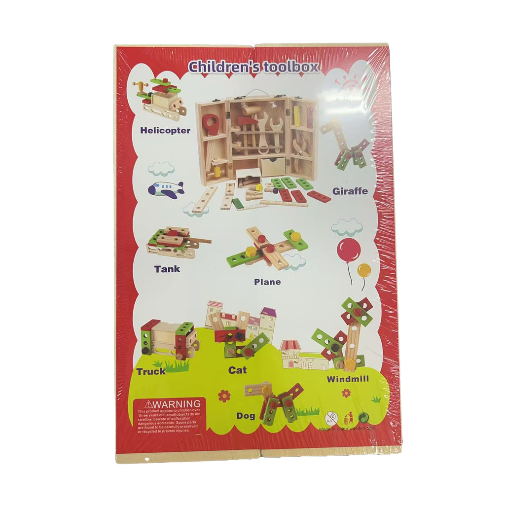 Kids Wooden Tool Box Clearance Sale 3 Years +