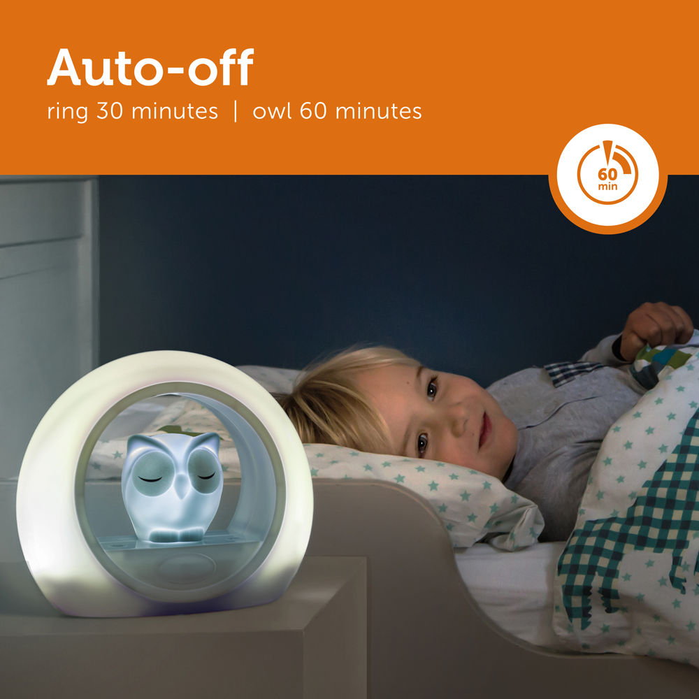 Nightlight with Cry Sensor - Lou the Owl - Little Kooma