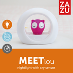 Nightlight with Cry Sensor - Lou the Owl - Little Kooma