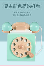 Wooden Retro Phone Clearance Sale 3 Years + - Little Kooma