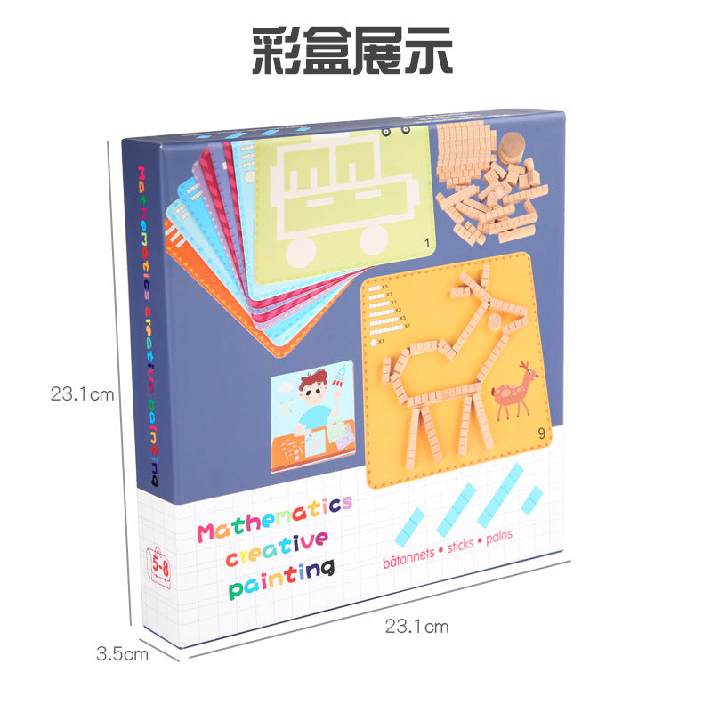Creative Puzzle of Mathematics Clearance Sale 3 Years + - Little Kooma