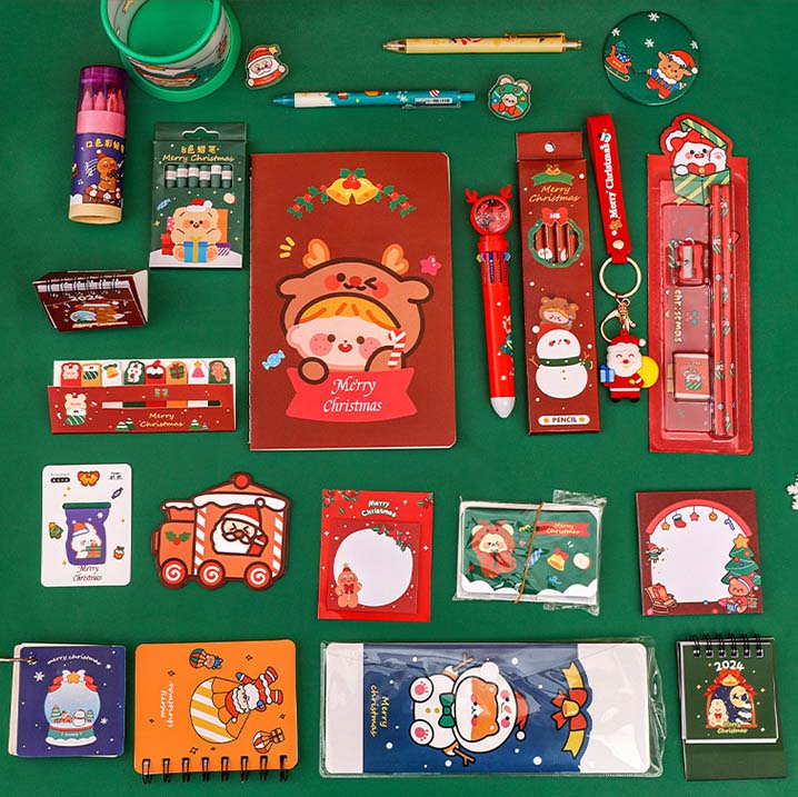 Ready Stock Christmas Mystery Stationery Blind Bag Kids Gift Surprise Lucky Pack Goodie Bag