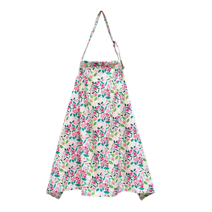 Breathable Cotton Baby Feeding Nursing Cover Mummy Breastfeeding Cover Poncho Shawl Stroller Blanket - Little Kooma