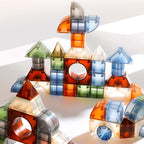 Baby & Kids 3D Magnetic Thinking Building Blocks Set Early Educational Toy 3 Years + - Little Kooma