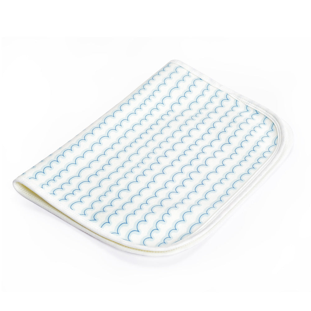 Baby Breathable Cotton Waterproof Crib Mattress Cover Pad Diaper Changing Mat - Little Kooma