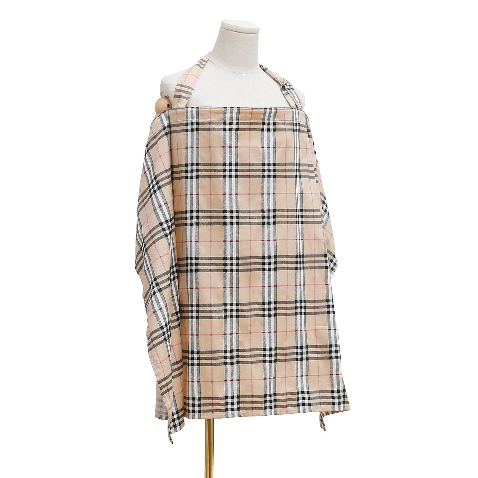 Breathable Cotton Baby Feeding Nursing Cover Mummy Breastfeeding Cover Poncho Shawl Stroller Blanket - Little Kooma