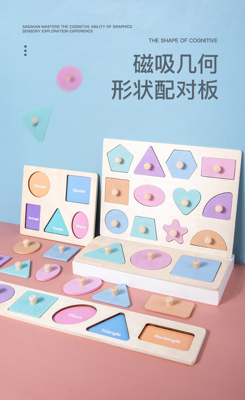 Shape Peg Puzzle Board Clearance Sale 3 Years +