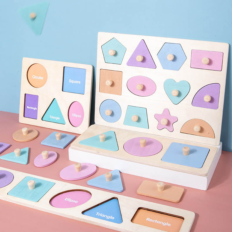 Shape Peg Puzzle Board Clearance Sale 3 Years +