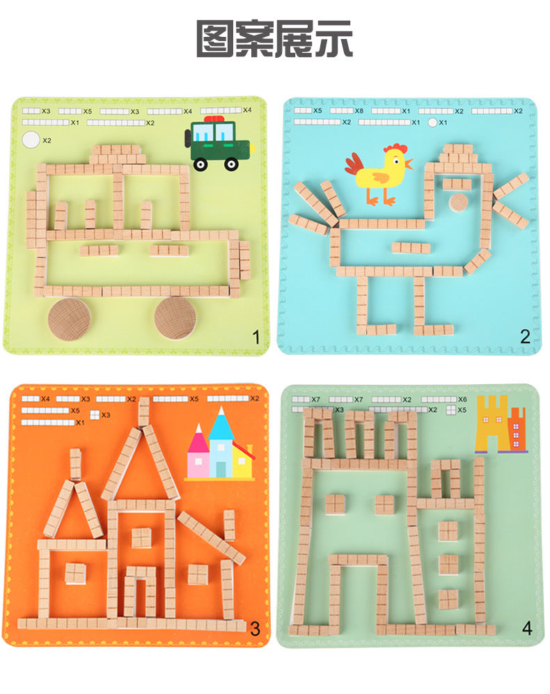 Creative Puzzle of Mathematics Clearance Sale 3 Years + - Little Kooma