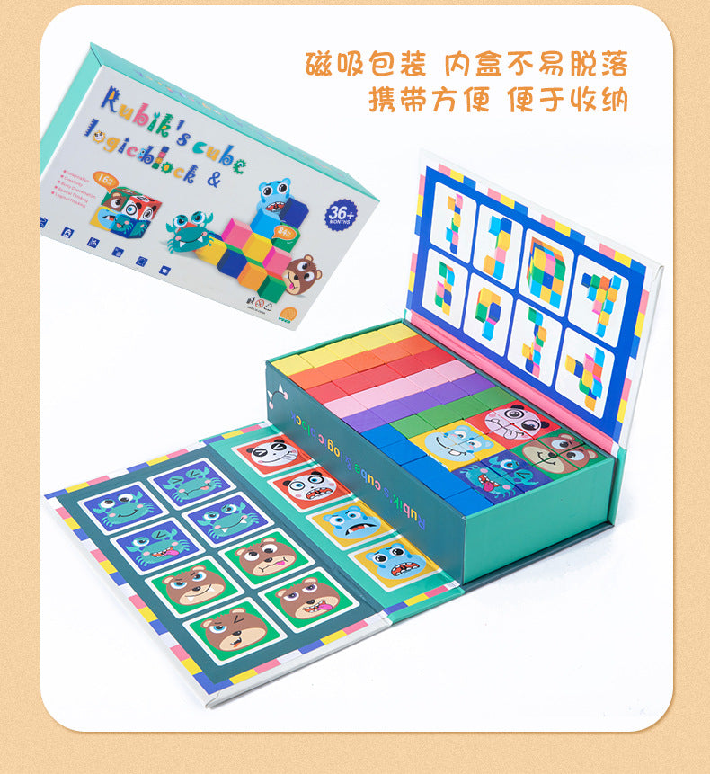 Rubik's Cube & Logic Blocks Clearance Sale 3 Years + - Little Kooma