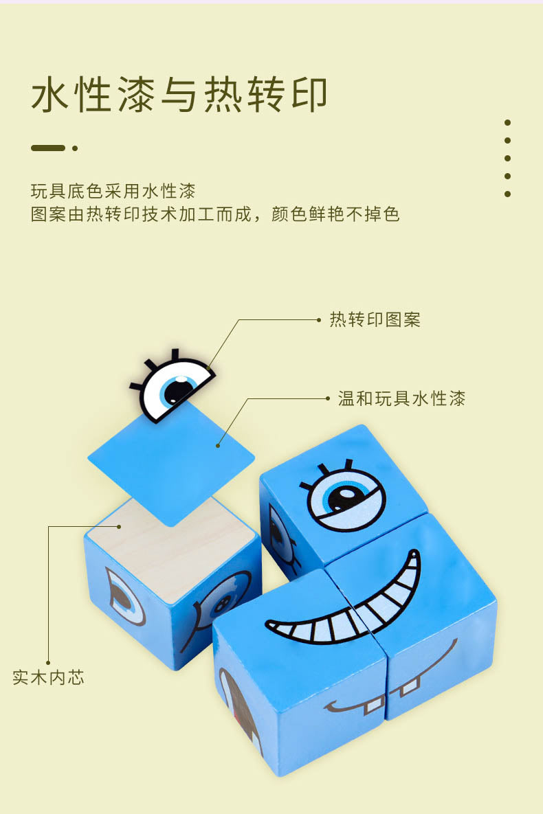 Face Change Rubik's Cube Clearance Sale 3 Years +