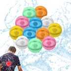 Baby Toddler Kids Water Play Reusable Magnetic Self-sealing Donut Water Balls Easy Quick Fill Splash Water Balls - Little Kooma