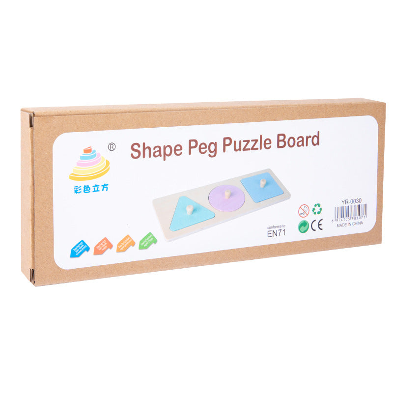 Shape Peg Puzzle Board Clearance Sale 3 Years +