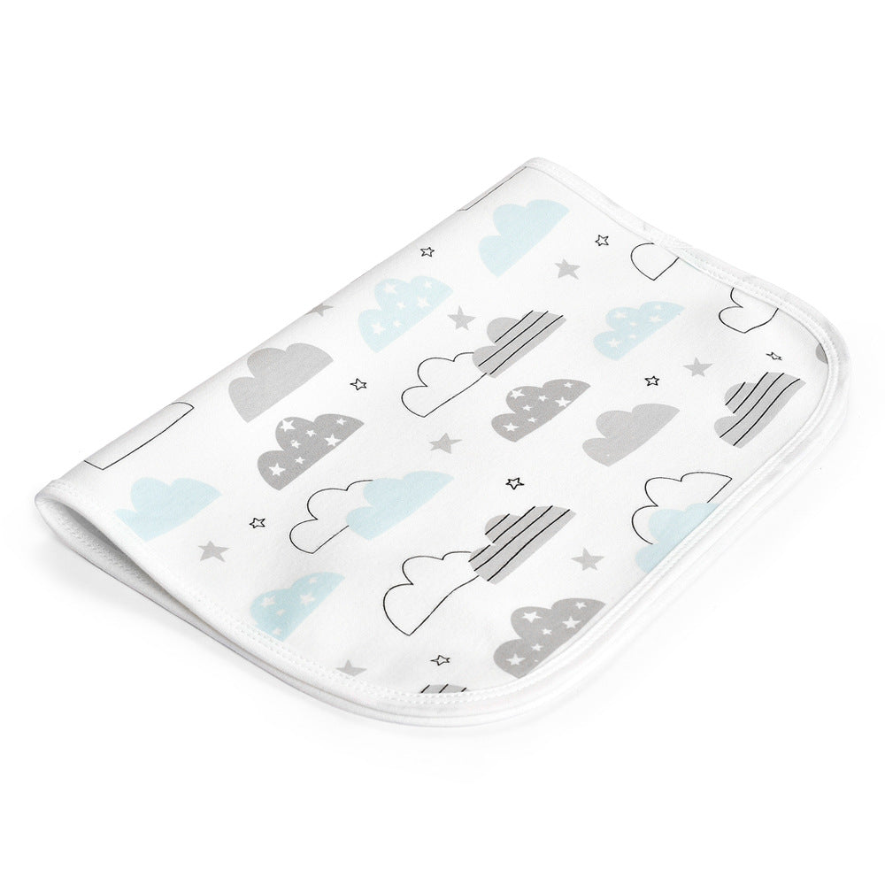 Baby Breathable Cotton Waterproof Crib Mattress Cover Pad Diaper Changing Mat - Little Kooma