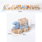 Digital Building Block Set Column Train for Kids Toddler Boys and Girls 3 Years + - Little Kooma