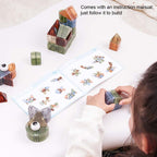 Baby & Kids 3D Magnetic Thinking Building Blocks Set Early Educational Toy 3 Years + - Little Kooma