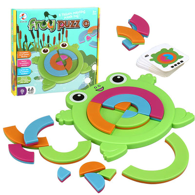 Frog Puzzle Toys Clearance Sale 3 Years + - Little Kooma