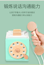 Wooden Retro Phone Clearance Sale 3 Years + - Little Kooma