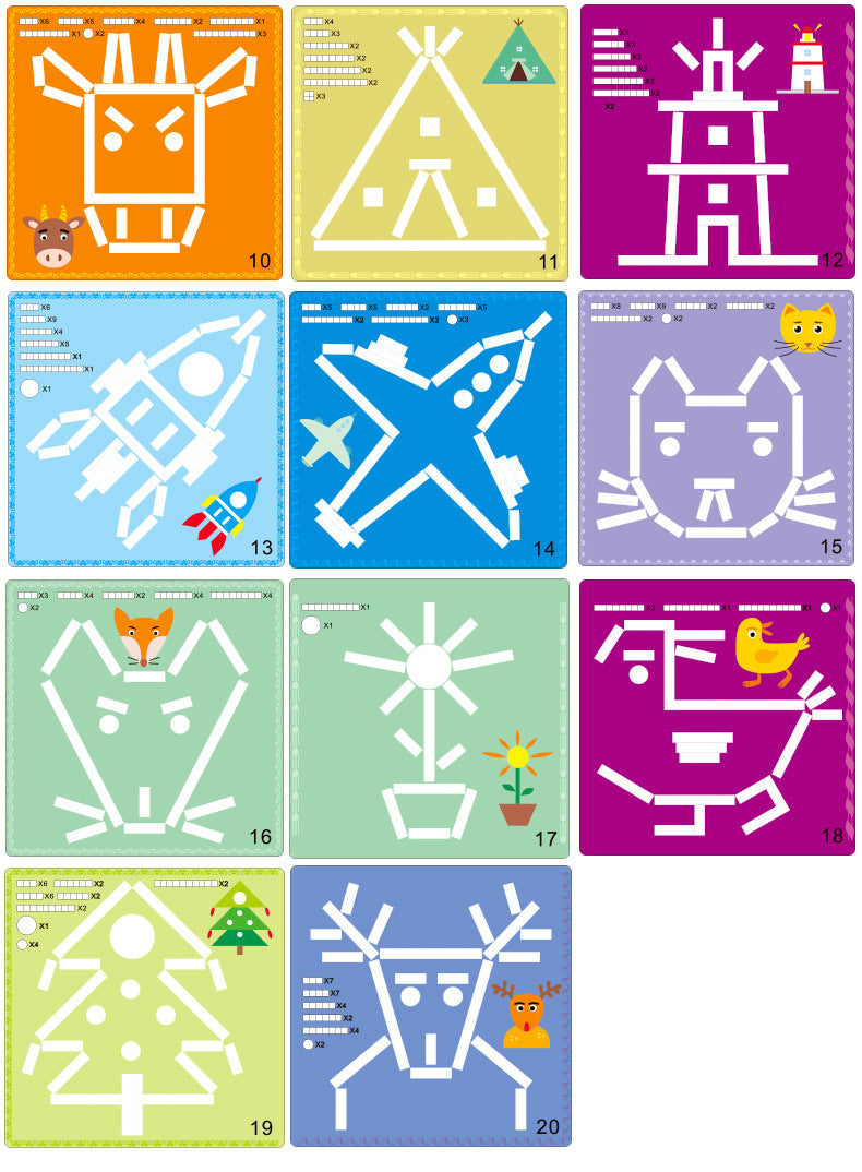 Creative Puzzle of Mathematics Clearance Sale 3 Years + - Little Kooma