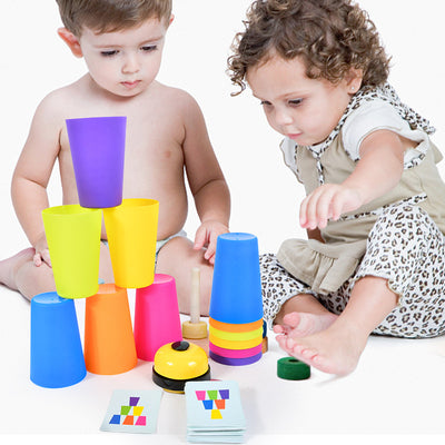 Stacked Cup Toys Clearance Sales 3 Years + - Little Kooma