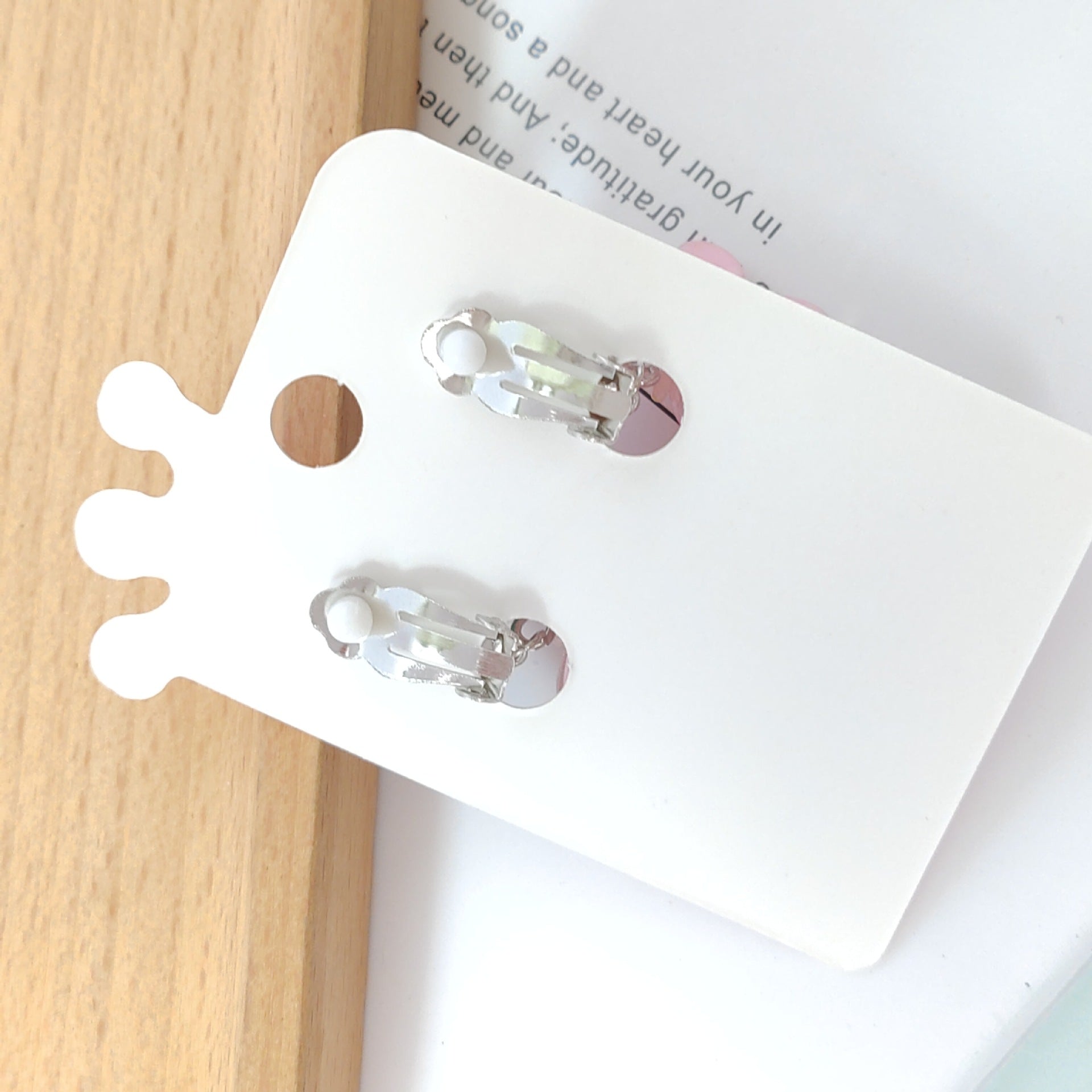 Chinese New Year CNY Kids Girl's Ear Clips Clip-on Earrings - Little Kooma