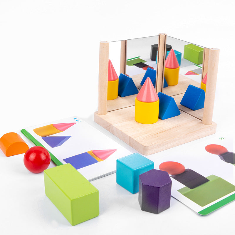 Mirror Shape Building Block Clearance Sale 3 Years + - Little Kooma
