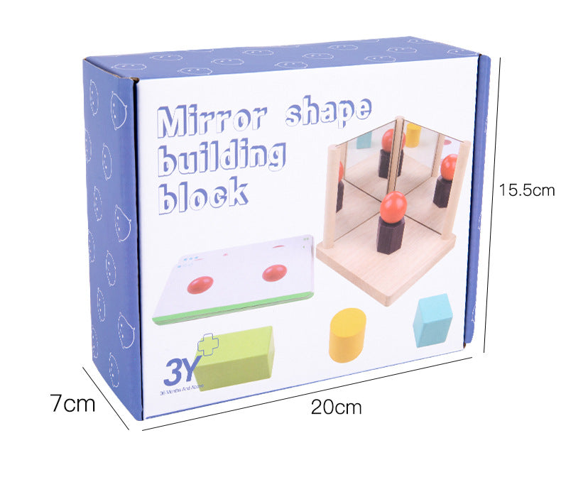 Mirror Shape Building Block Clearance Sale 3 Years + - Little Kooma