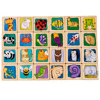 Animal Matching Jigsaw Puzzle Clearance Sale 3 Years + - Little Kooma