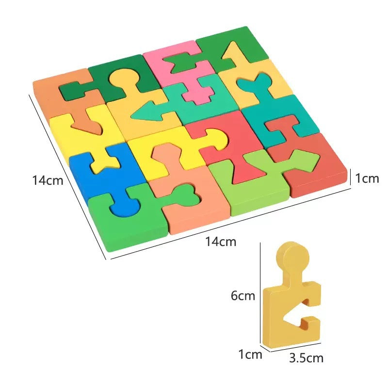 Puzzle Shape Pairing Clearance Sale 3 Years + - Little Kooma
