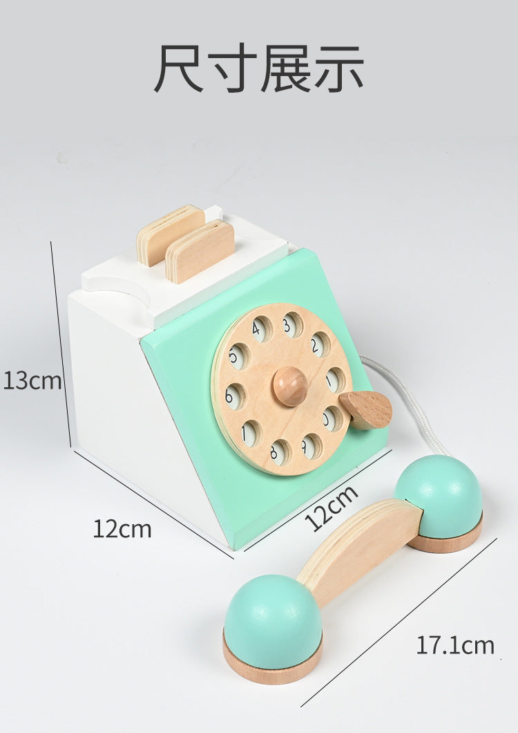 Wooden Retro Phone Clearance Sale 3 Years +