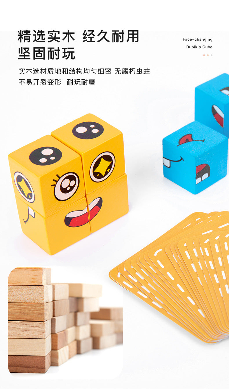 Geometric Fun Cube Toys Clearance Sale 3 Years + - Little Kooma