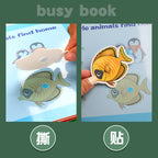 Kids Quiet Book Sticker Book Clearance Sale 3 Years + - Little Kooma