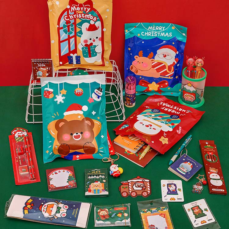 Ready Stock Christmas Mystery Stationery Blind Bag Kids Gift Surprise Lucky Pack Goodie Bag