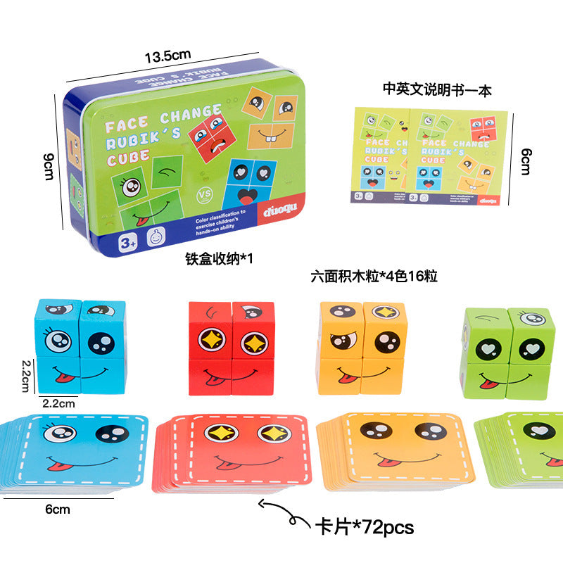 Face Change Rubik's Cube Clearance Sale 3 Years +