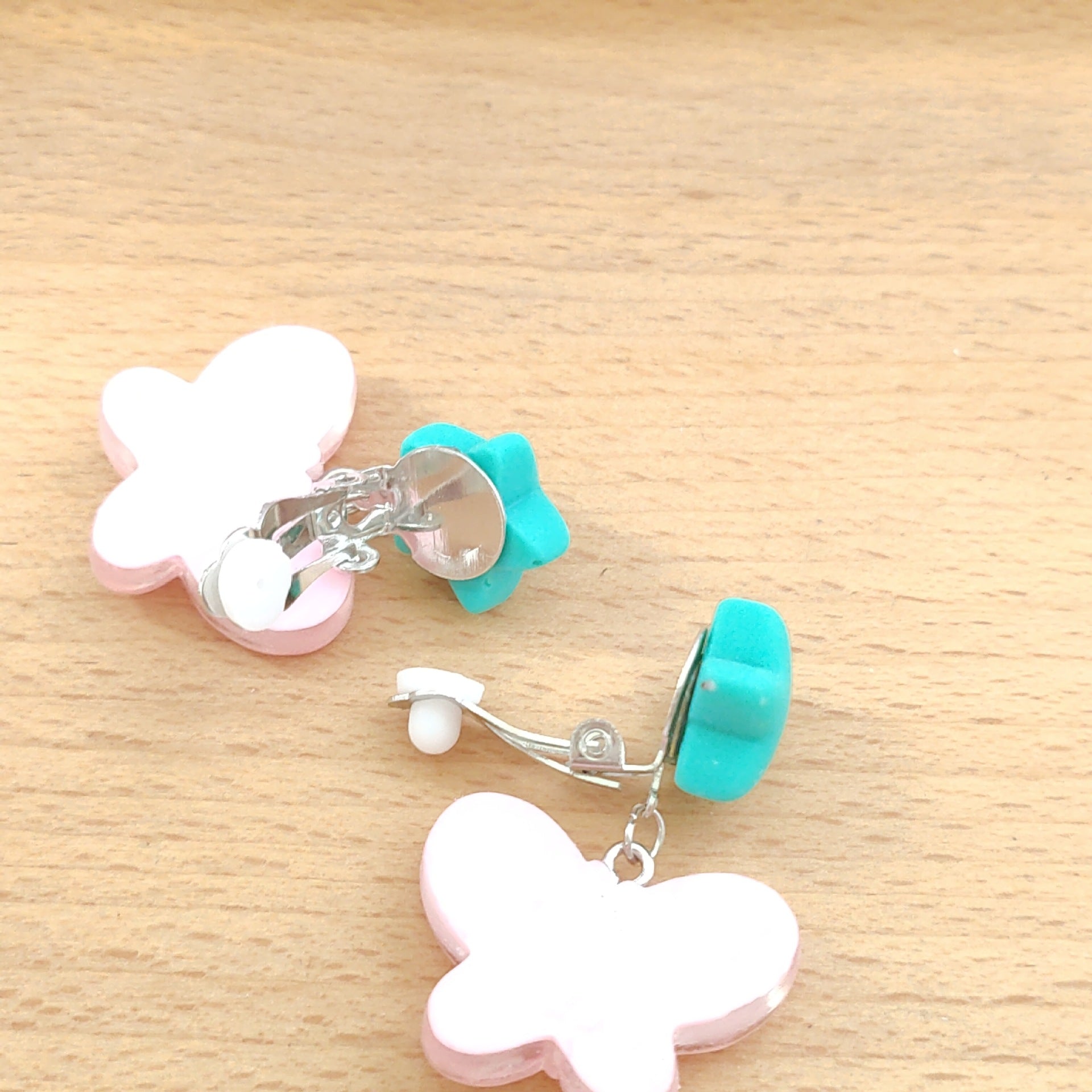 Chinese New Year CNY Kids Girl's Ear Clips Clip-on Earrings - Little Kooma