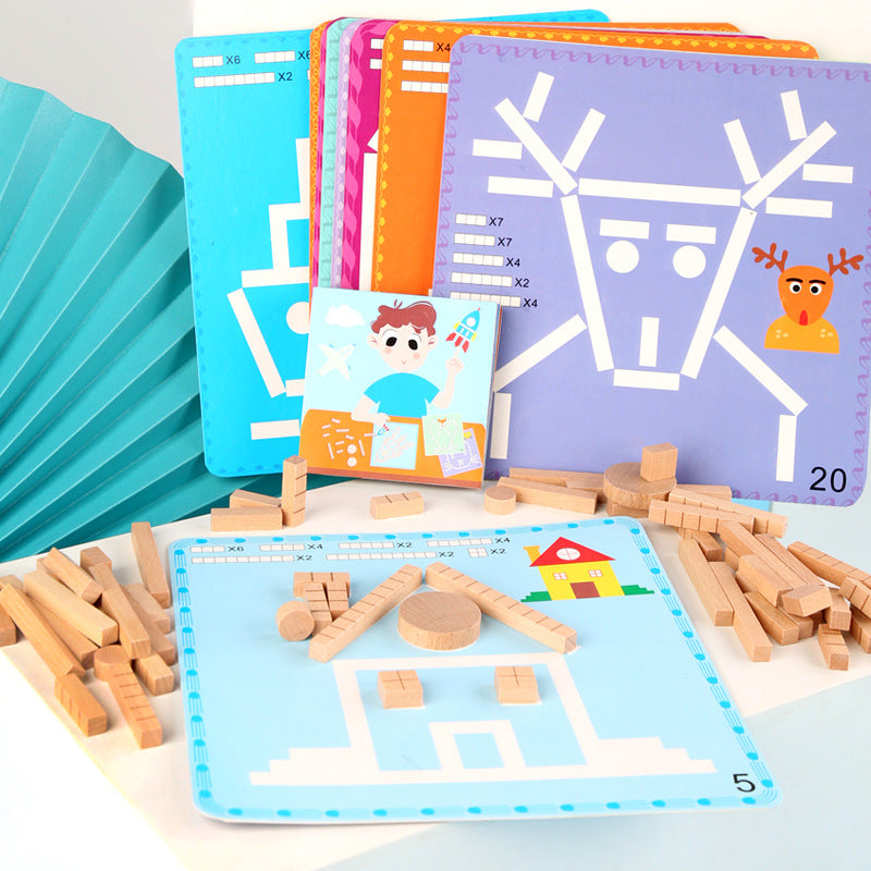 Creative Puzzle of Mathematics Clearance Sale 3 Years + - Little Kooma