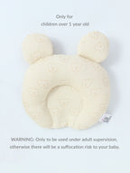 Baby Bear Pillow Set 2 Pillow Cases 1 Latex Pillow Insert Filler - Little Kooma