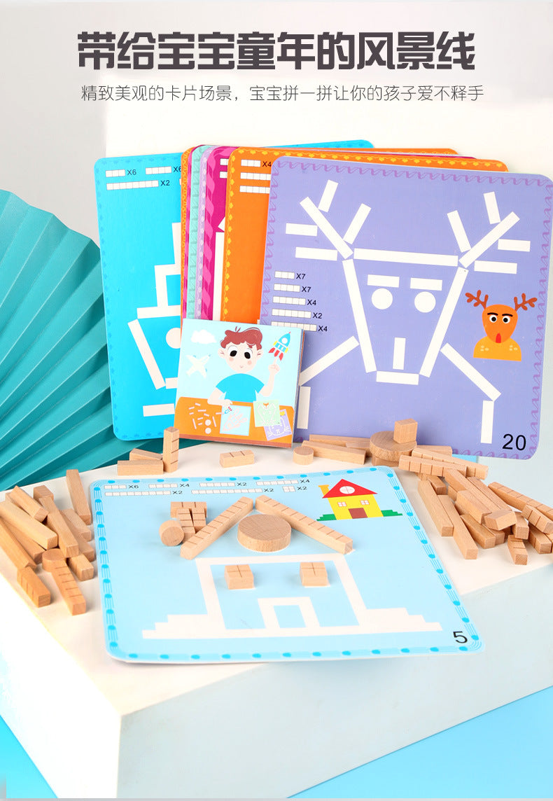 Creative Puzzle of Mathematics Clearance Sale 3 Years + - Little Kooma