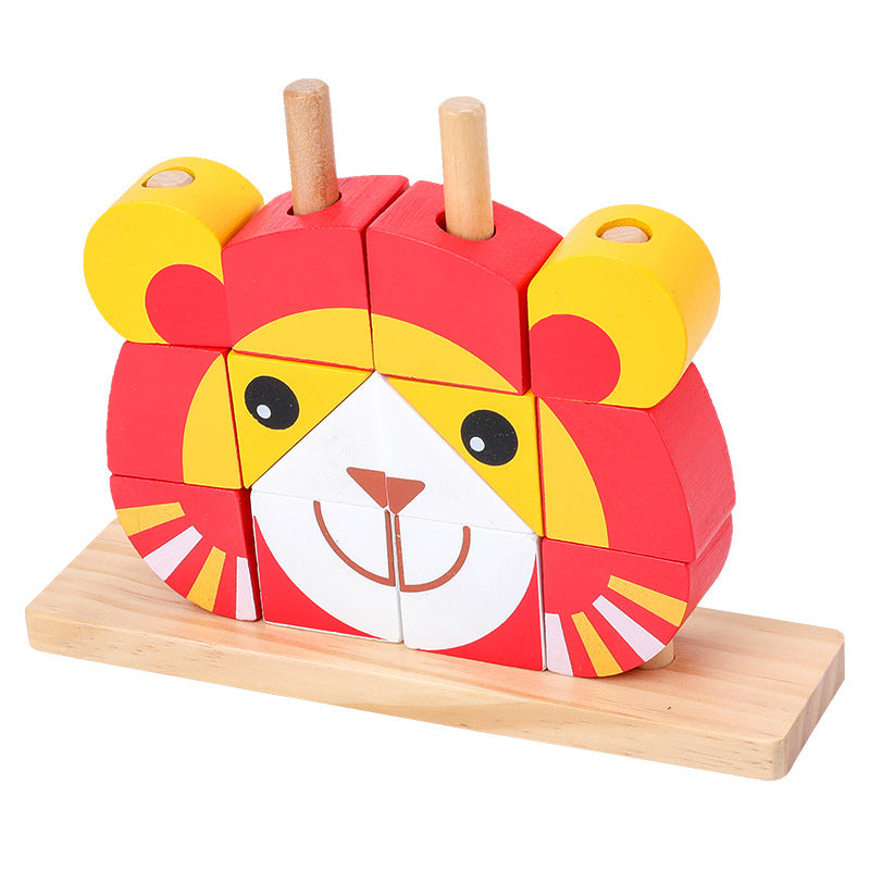 Wooden Building Blocks Clearance Sale 18 Months +