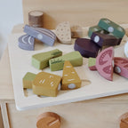 Kids Flat Veggie Cutting Toy Set Clearance Sale 3 Years + - Little Kooma