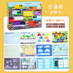 Kids Quiet Book Sticker Book Clearance Sale 3 Years + - Little Kooma