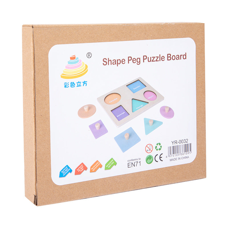 Shape Peg Puzzle Board Clearance Sale 3 Years +