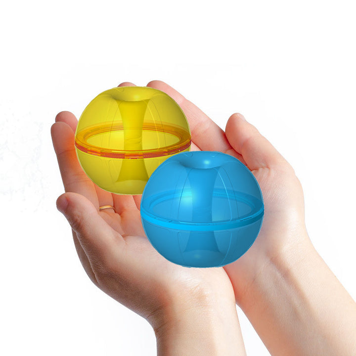 Baby Toddler Kids Water Play Reusable Magnetic Self-sealing Donut Water Balls Easy Quick Fill Splash Water Balls - Little Kooma