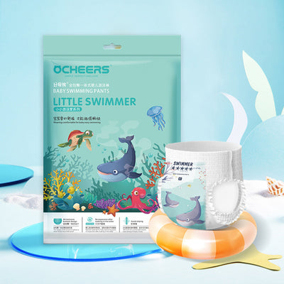 OCHEERS Baby Disposable Swimming Pants Diaper Anti-leak - Little Kooma