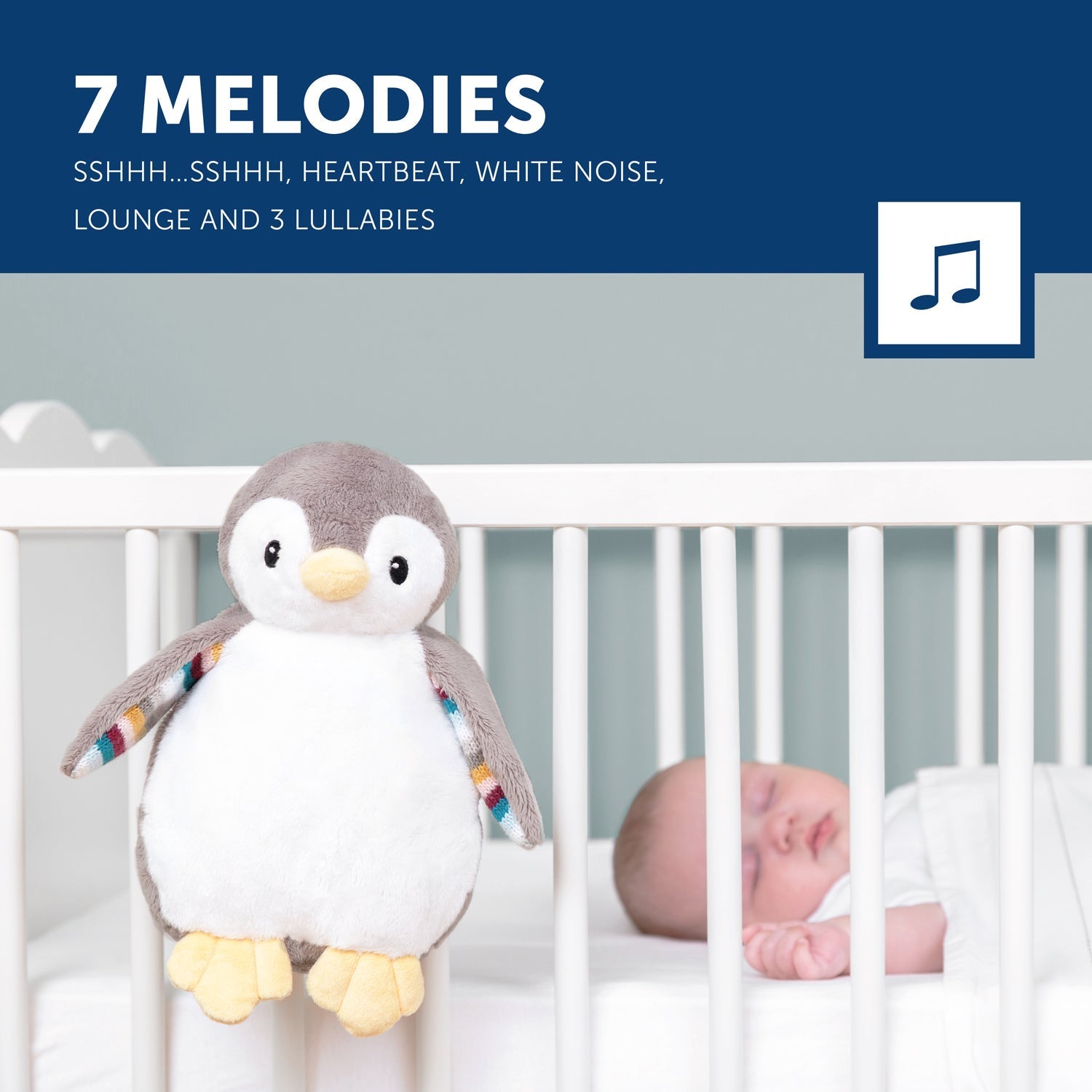 Sound Machine with Nightlight and Voice - Bruno / Phoebe - Little Kooma